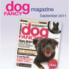 Dog Fancy magazine cover