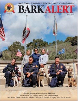 Bark Alert fall 2014 cover