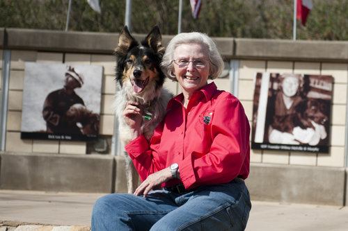 Wilma Melville and SDF Search Dog Ranger