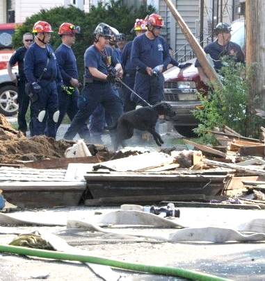 House explosion in Schenectady