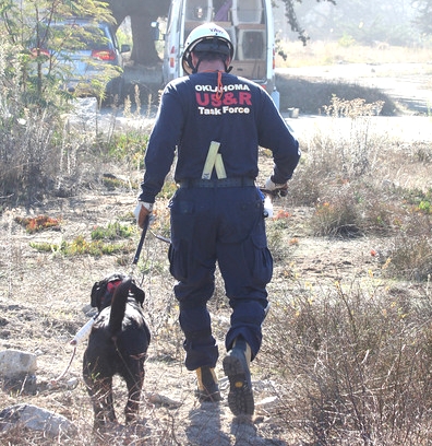 Missing person search in Oklahoma City