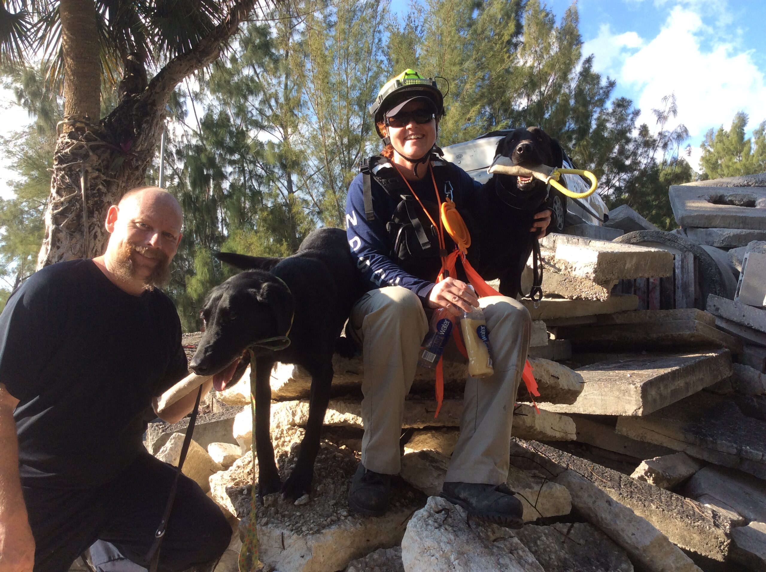 Two SDF-trained Canine Disaster Search Teams achieve Certification in Florida