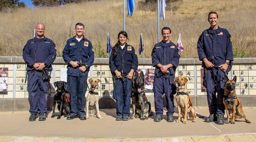 5 New Canine Disaster Search Teams join SDF’s roster!