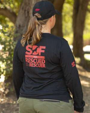 SDF Rescued to Rescuer Long-sleeve T-shirt