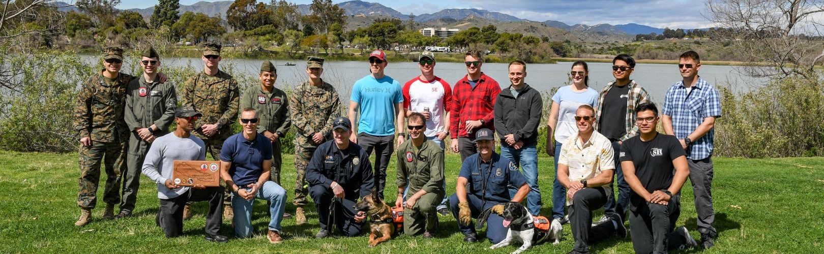 Honoring Fellow Heroes: The naming of Search Dogs Luka and Victor