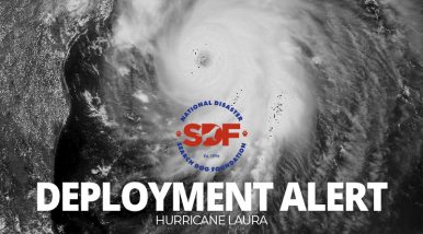 Four SDF-trained search teams assist in aftermath of Hurricane Laura