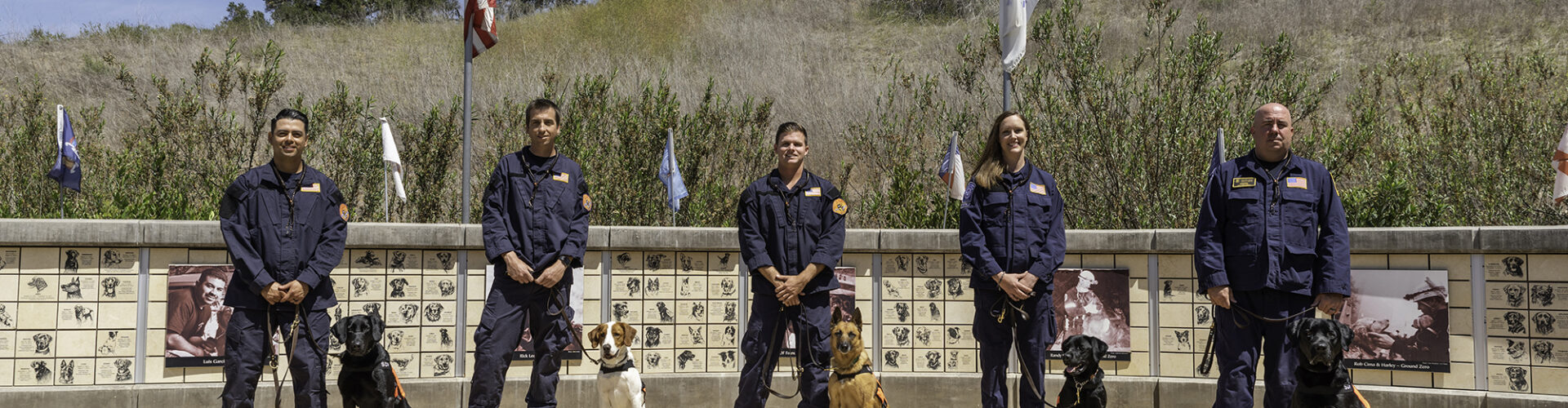 Five new search teams join California Task Force 2 and Utah Task Force 1!