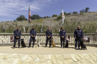 Five new search teams join California Task Force 2 and Utah Task Force 1!