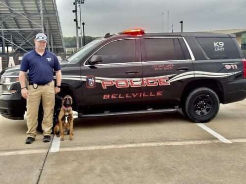 Maggie Thrives in Her New Role with the Bellville Police Department!