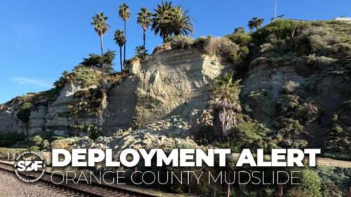 SDF-Trained Search Teams Deploy to Orange County Mudslide