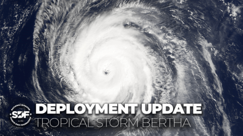 SDF Teams Transition from Texas Flood Response to Stage Ahead of Tropical Storm Bertha