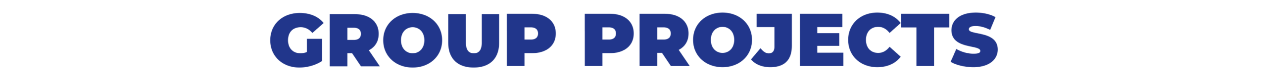 Website Header - Group Projects